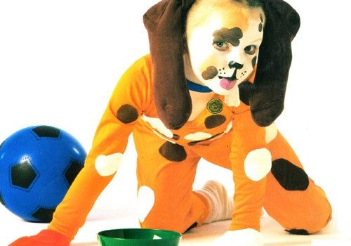 Cane bambini carnevale